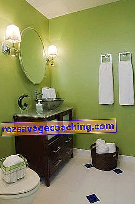 Features of painting walls in the bathroom