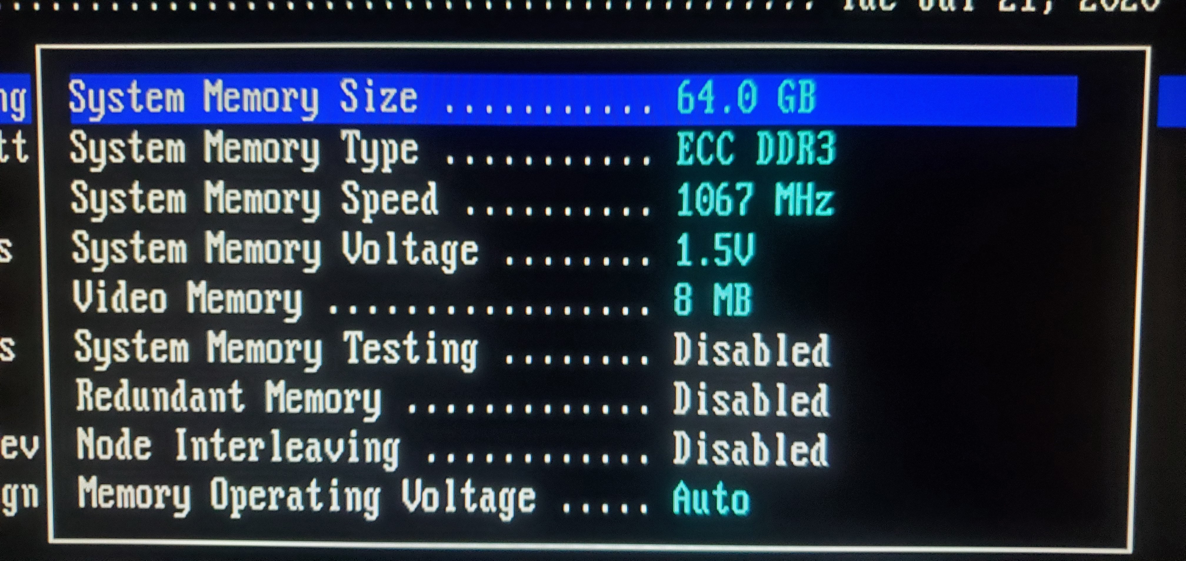 Failed to allocate video memory. Allocation of Memory Types.